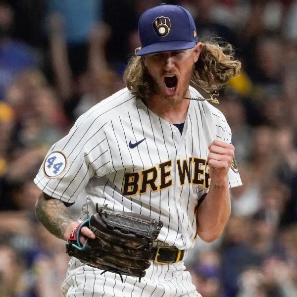 Source: Padres get Brewers closer Hader in deal