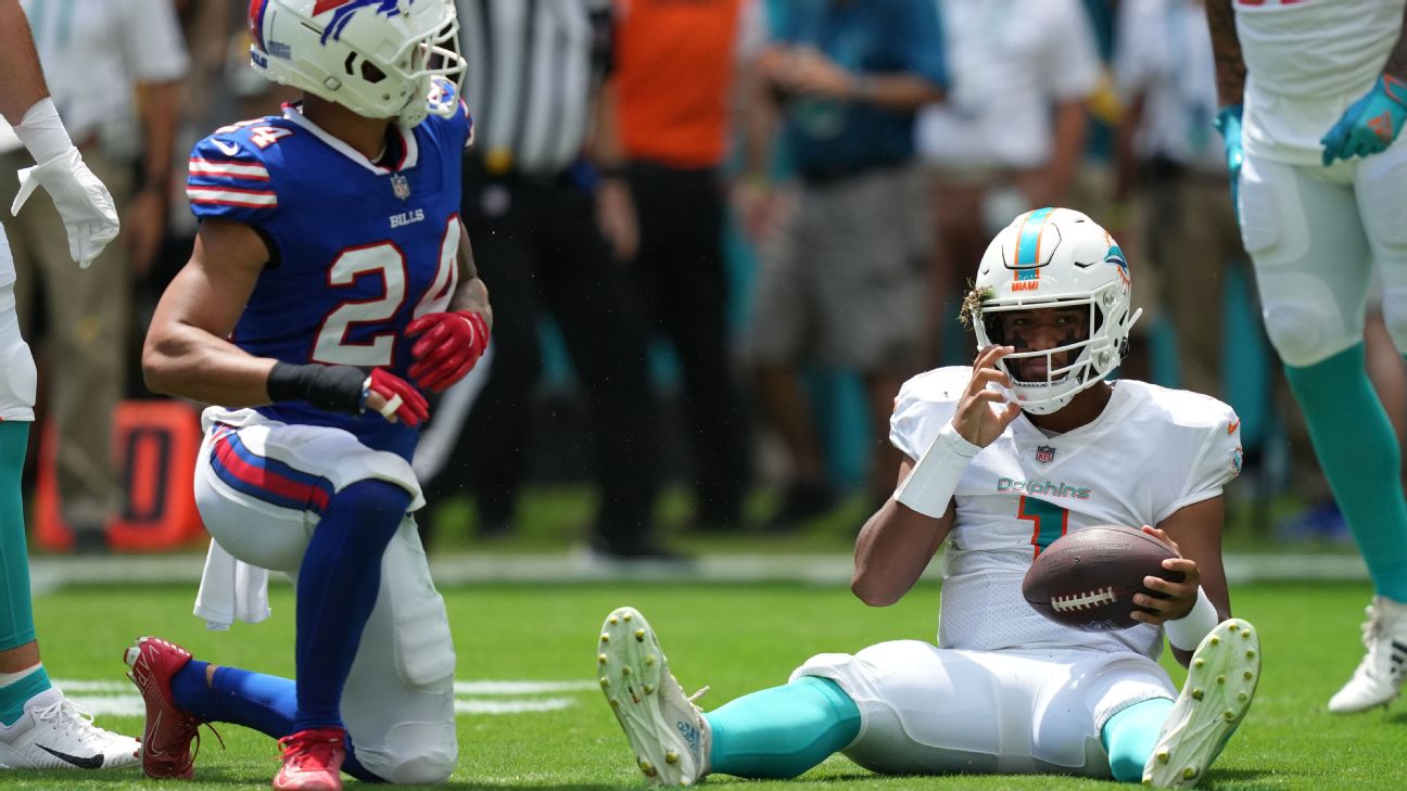 Miami Dolphins's Tua Tagovailoa says he's 'always praying' in