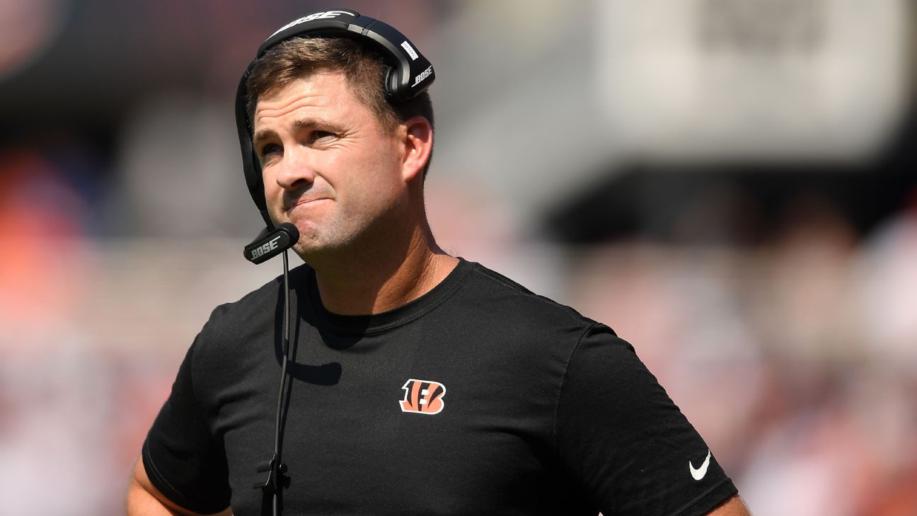 Bengals head coach Zac Taylor gives update on Alex Cappa injury