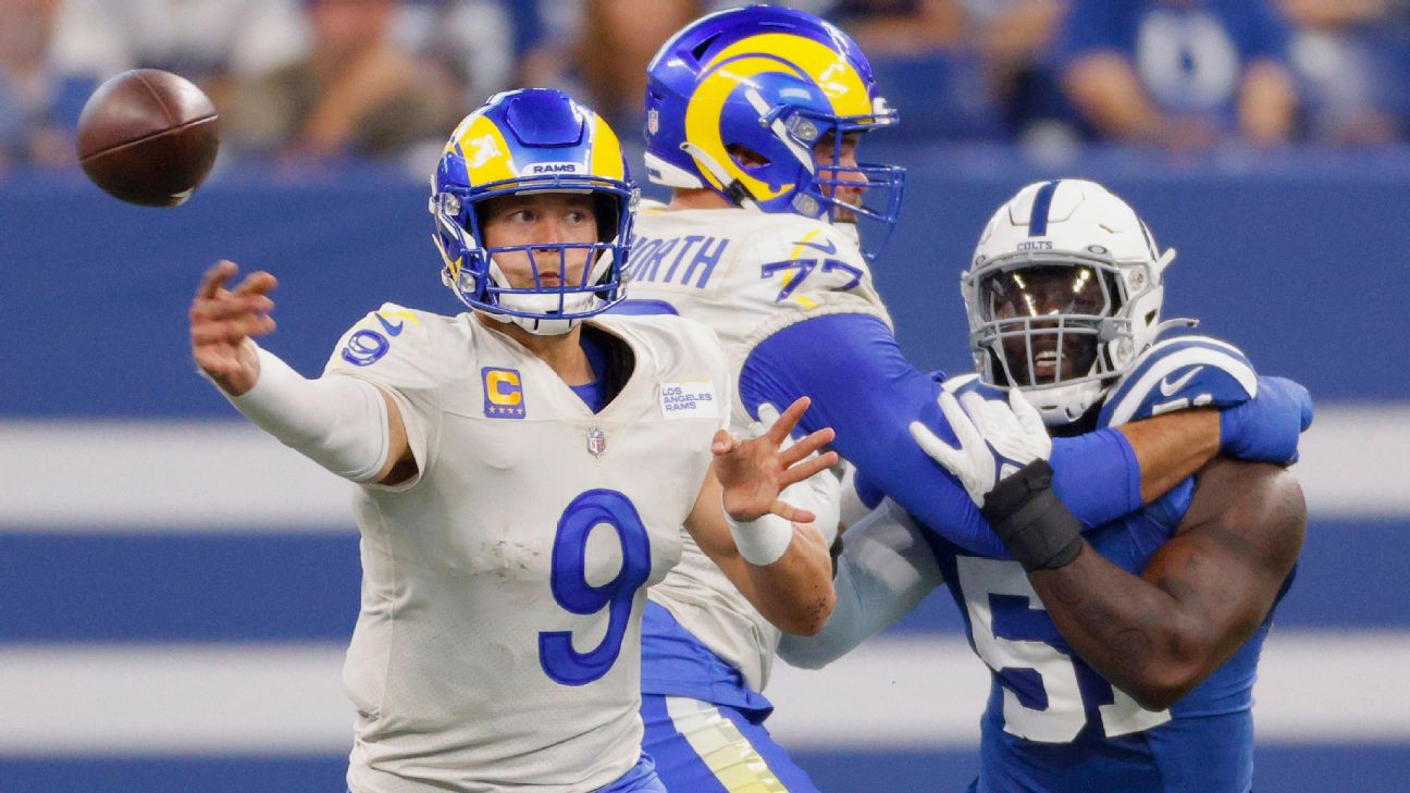 Indianapolis, Indiana, USA. 19th Sep, 2021. Los Angeles Rams wide receiver Cooper  Kupp (10) during NFL football game action between the Los Angeles Rams and  the Indianapolis Colts at Lucas Oil Stadium