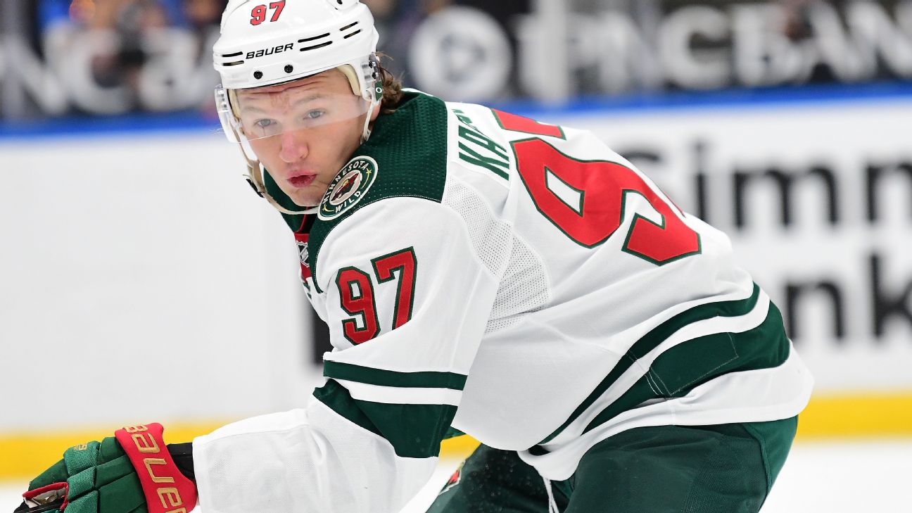 Kirill Kaprizov dazzles in NHL debut to lift Wild to 4-3 win