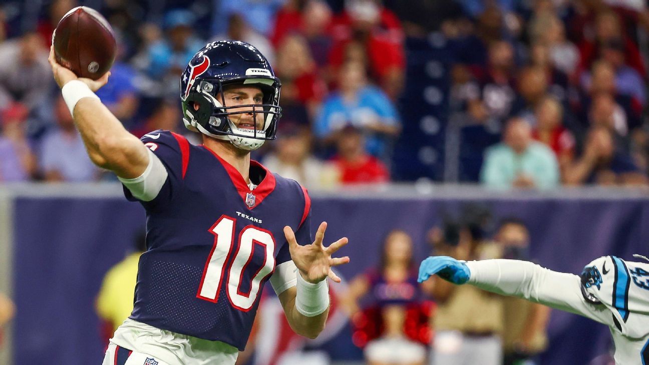 Houston Texans QB Davis Mills has a big opportunity, but is real success  possible in his second year? - ESPN