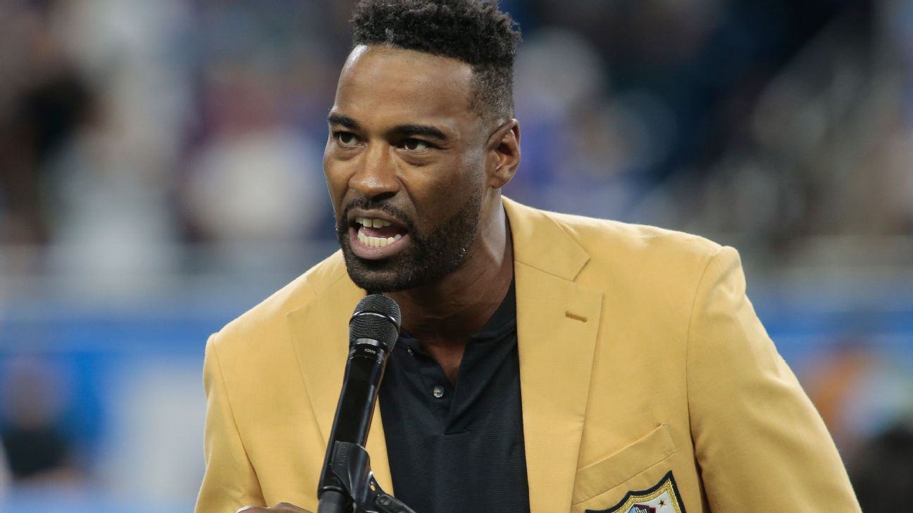 Calvin Johnson thanks Detroit Lions fans in Hall of Fame speech