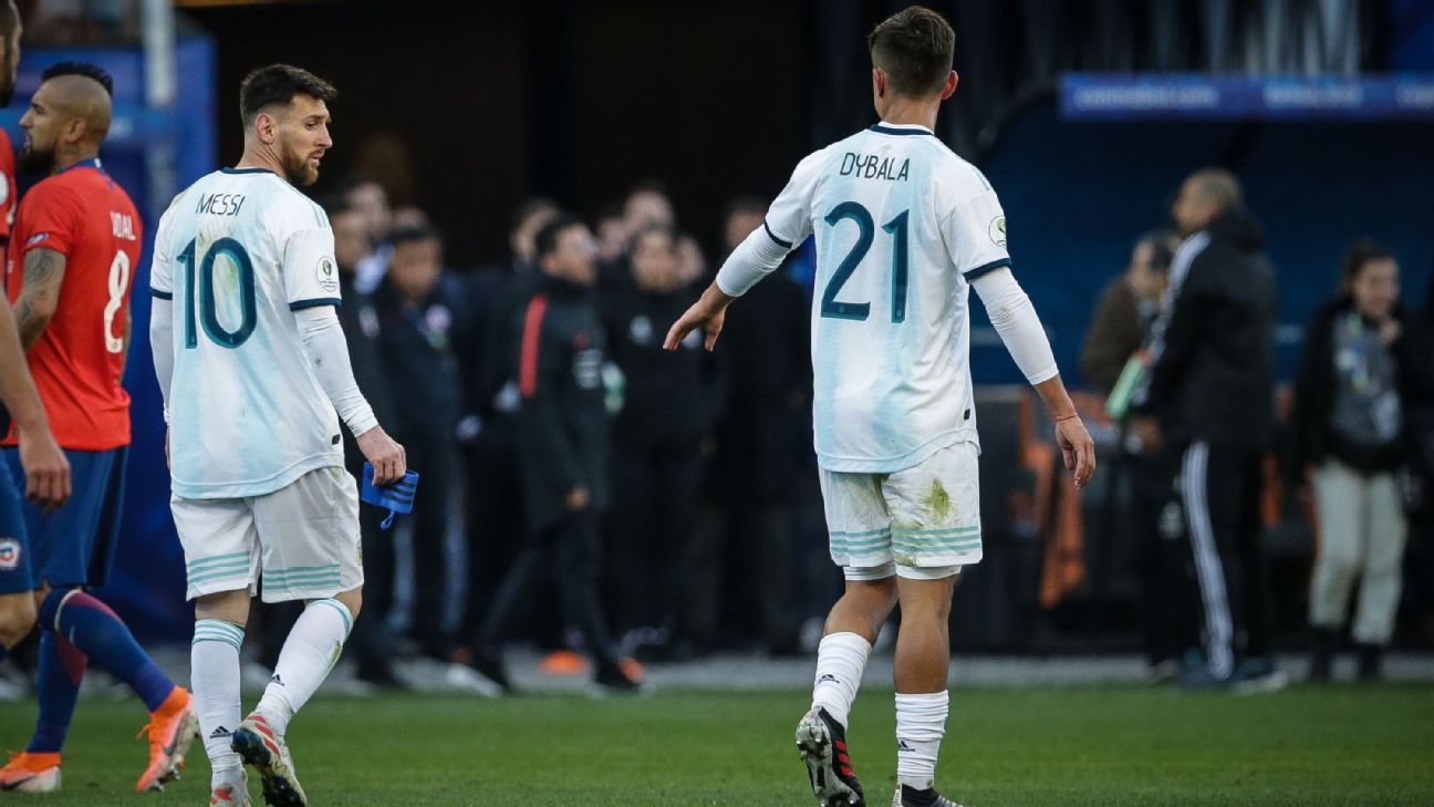 Messi, Dybala on Argentina squad amid injuries