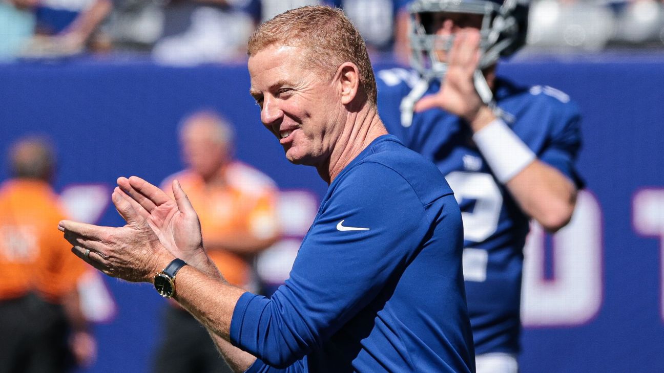 Giants sticking with Jason Garrett as play-caller