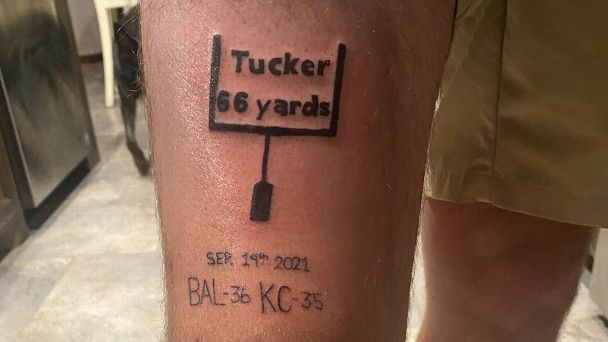 Tattoo Chronicles: Baltimore Ravens fan plans to get new ink for each win during 2021 season