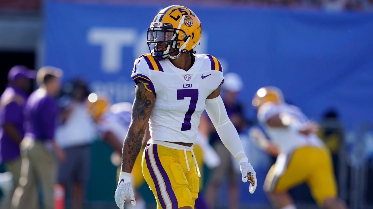 Houston Texans select LSU star CB Derek Stingley Jr. with No. 3