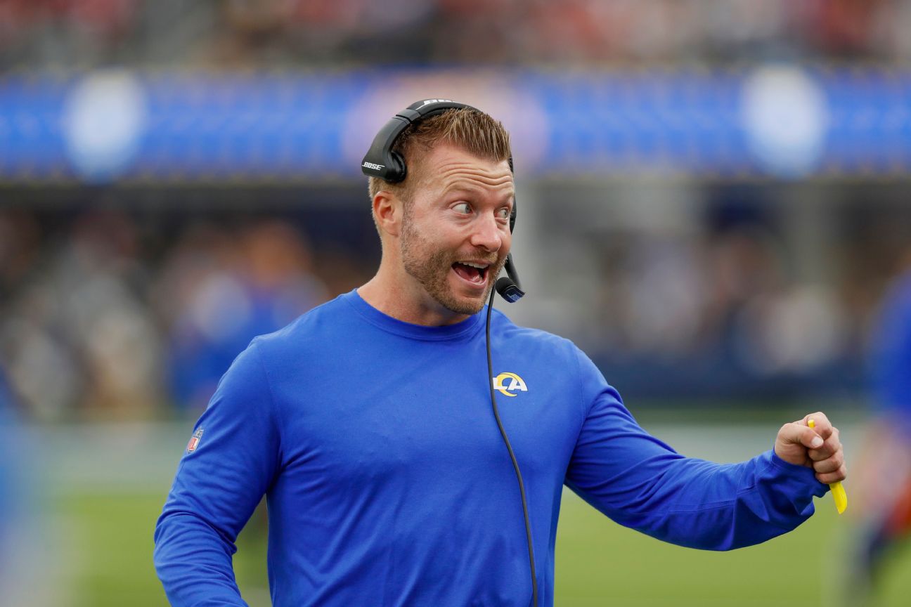 McVay: Rams had no time to waste for TNF prep