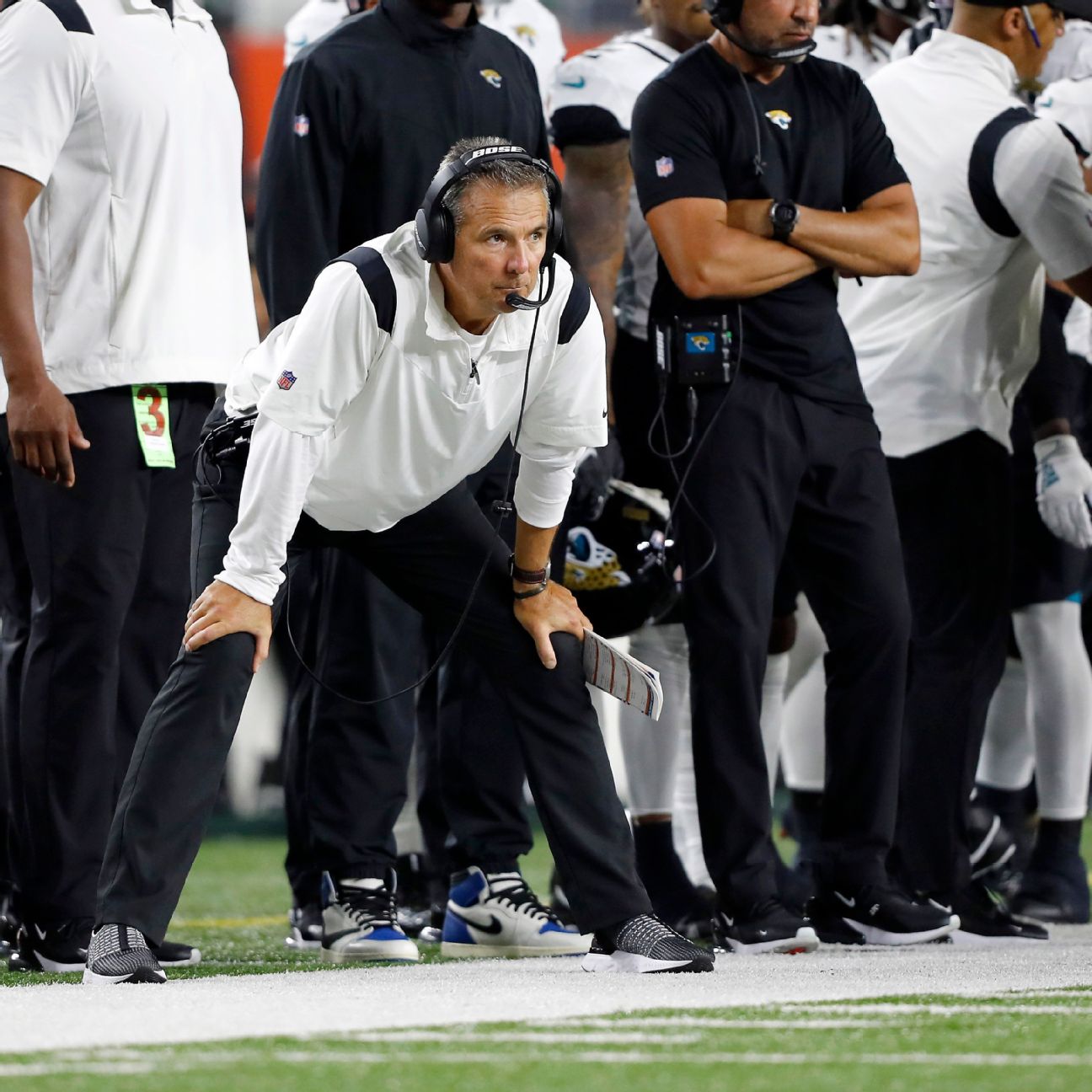 Urban Meyer rages over Jaguars 'leaking', has sad handshake