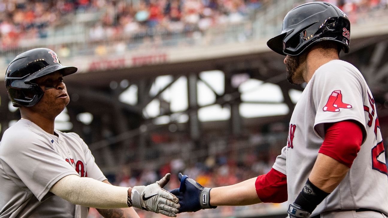 Red Sox's J.D. Martinez uncertain vs. Yankees in wild-card game