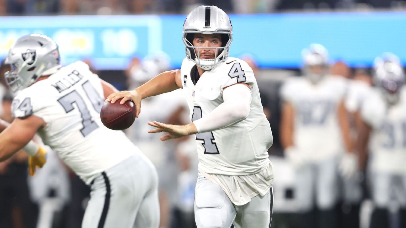 Las Vegas Raiders fall 28-14 to the Los Angeles Chargers - Sports