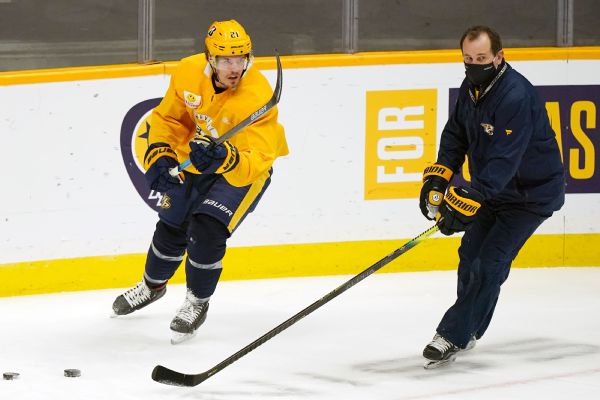 Preds asst. Richards recovering from heart attack