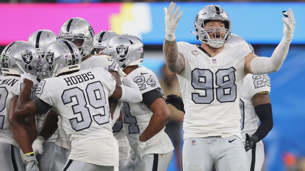 Raiders sign DE Maxx Crosby to multi-year extension