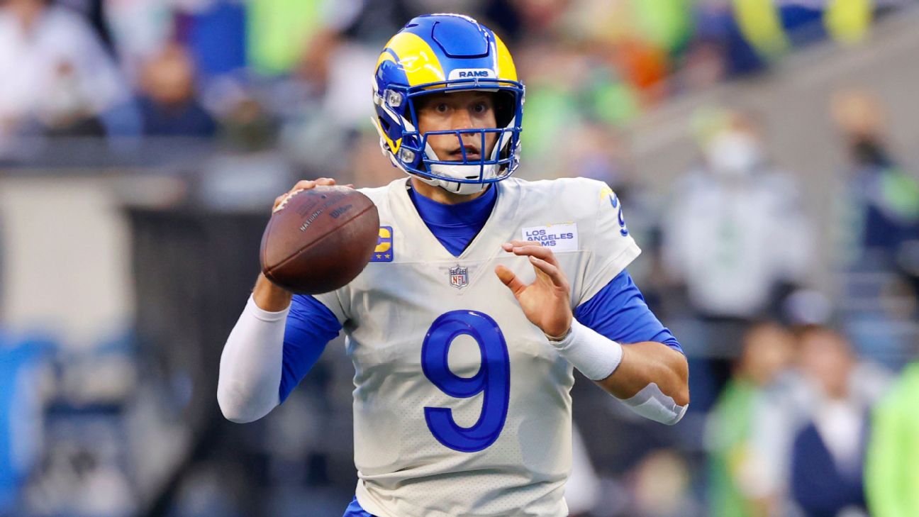 Rams vs. Seahawks matchups: Matthew Stafford's top target out