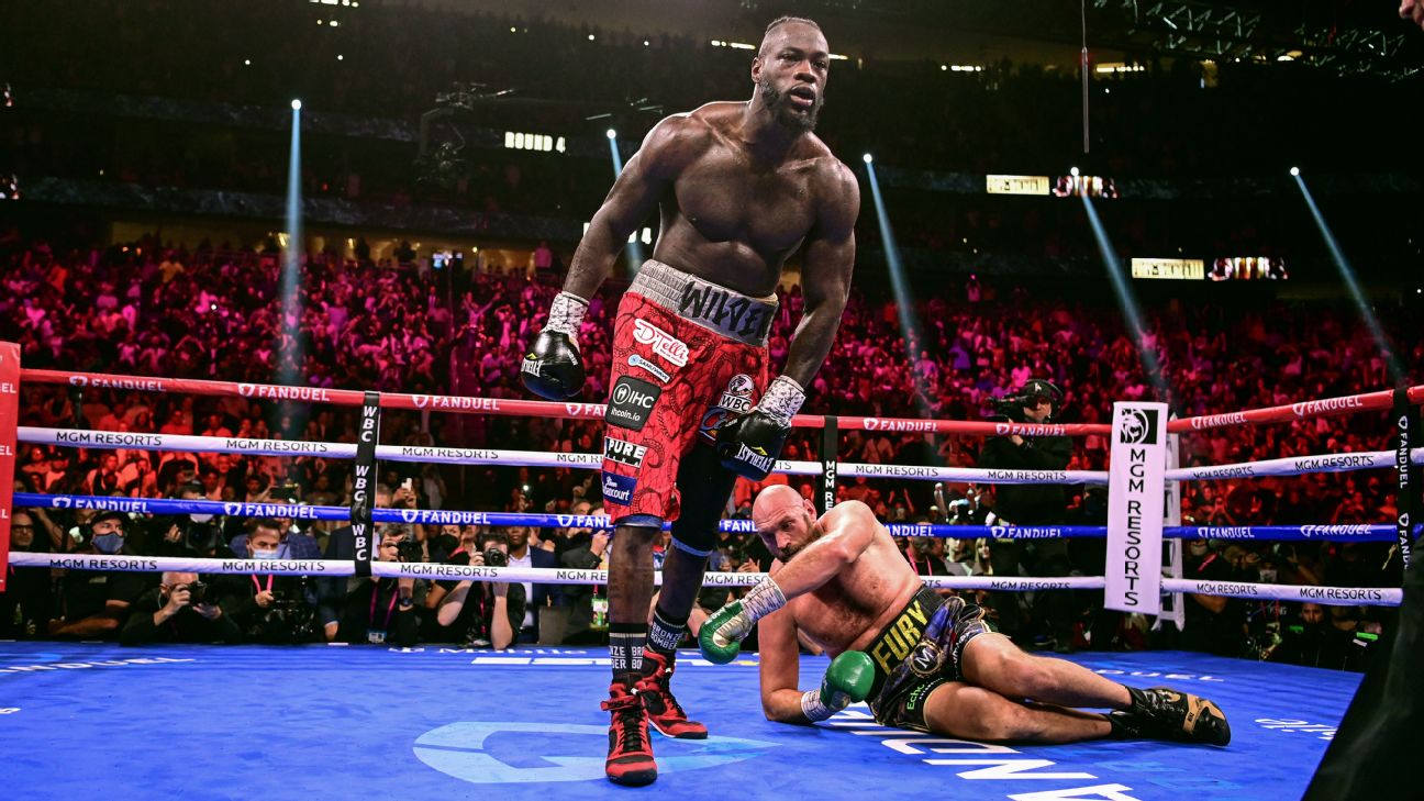 Deontay Wilder broke his right hand during 11th-round KO loss to Tyson Fury, co-manager says