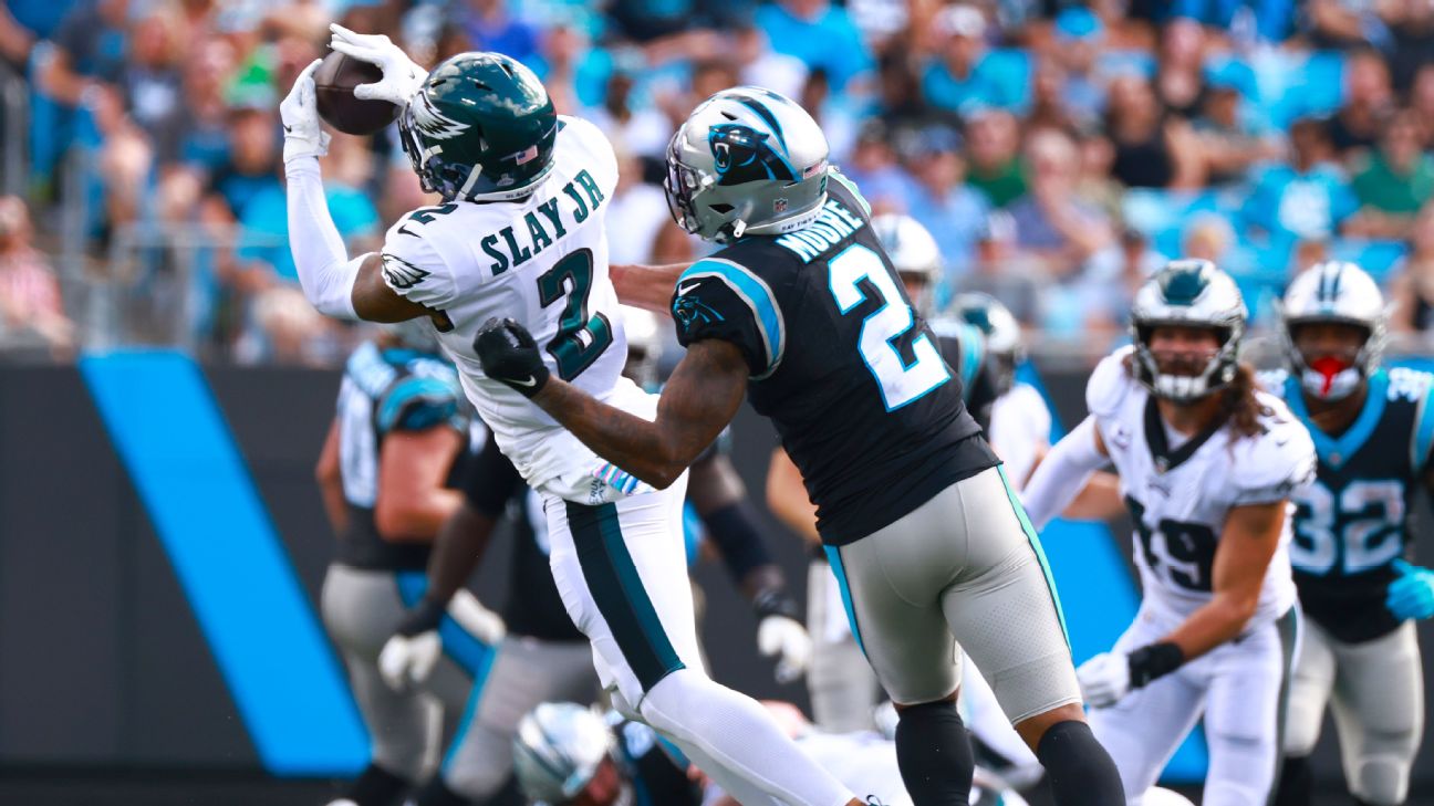 Watch: Eagles' Darius Slay scores third touchdown of the season vs. Saints