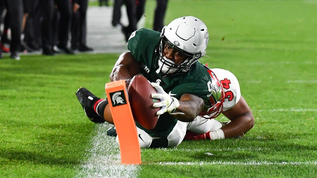 Lions not sleeping on ex-Michigan State RB Kenneth Walker despite slow  start 