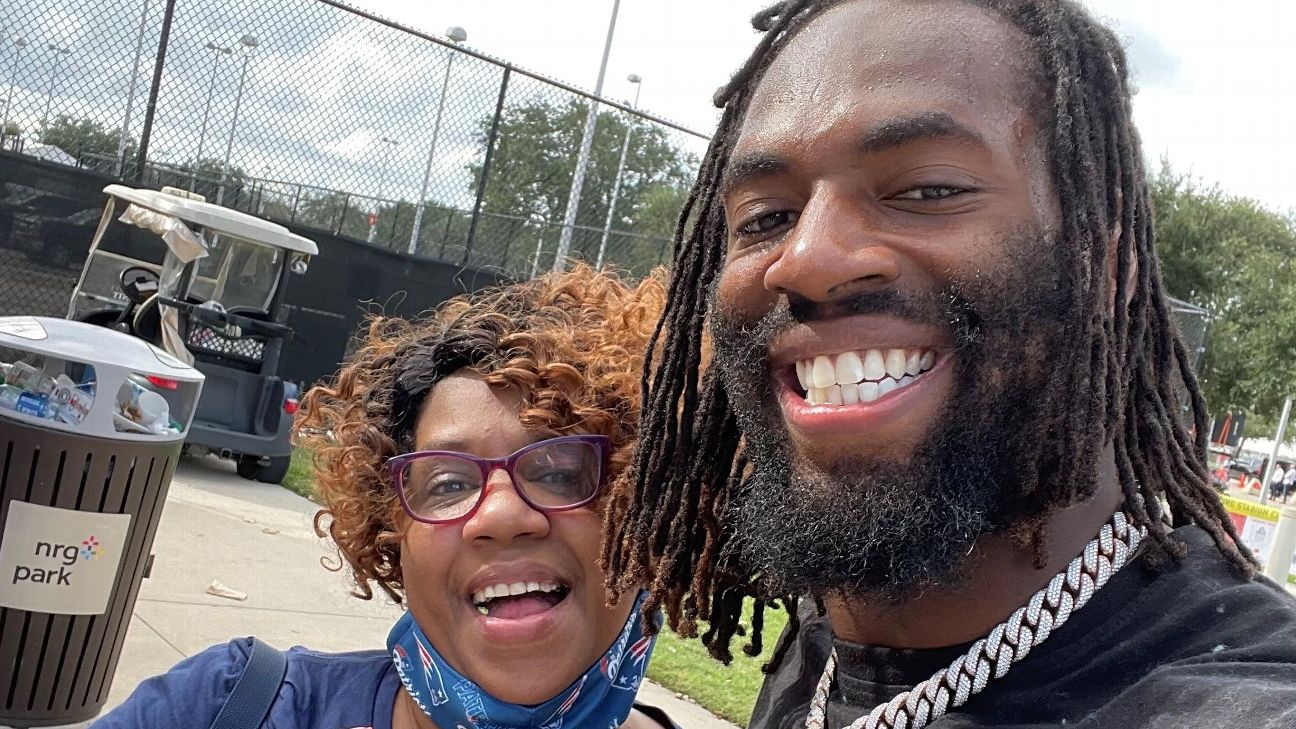 Patriots Matthew Judon carrying a little extra on signature red sleeves  after birth of daughter, Azayda Joy 