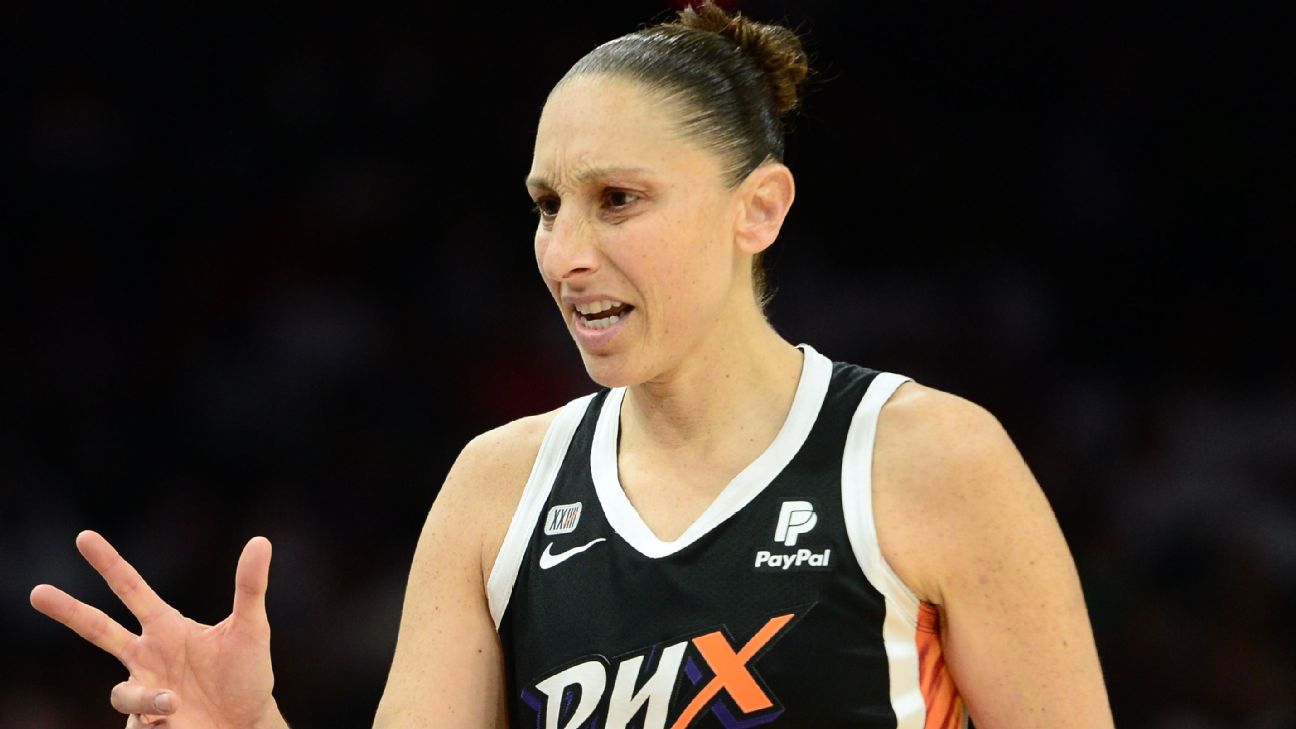 Phoenix Mercury's Diana Taurasi Says She Was Unaware She Pushed ...