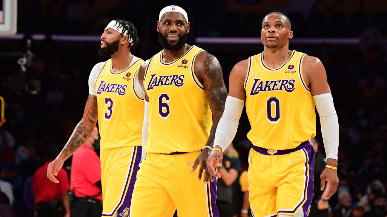 LeBron James, Anthony Davis probable for Warriors vs. Lakers Game