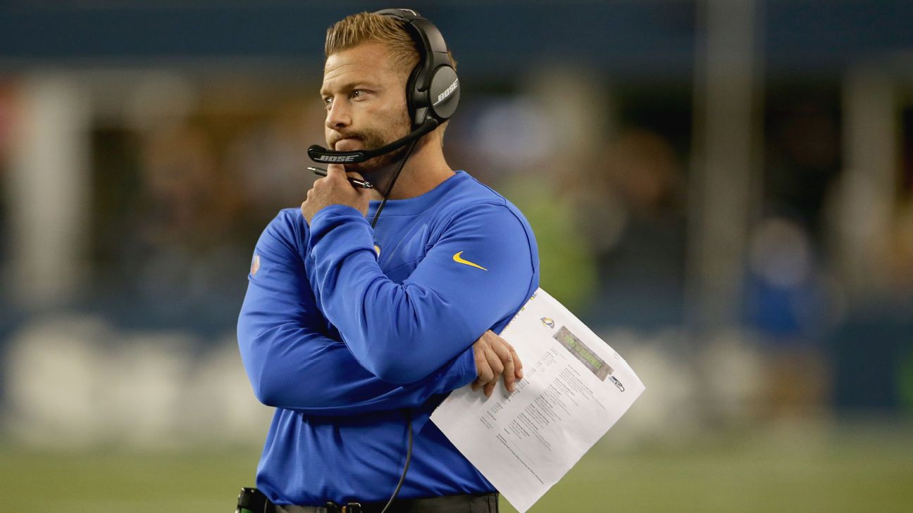 Sean McVay and Rams avoid upset to beat Jared Goff and Lions - Los