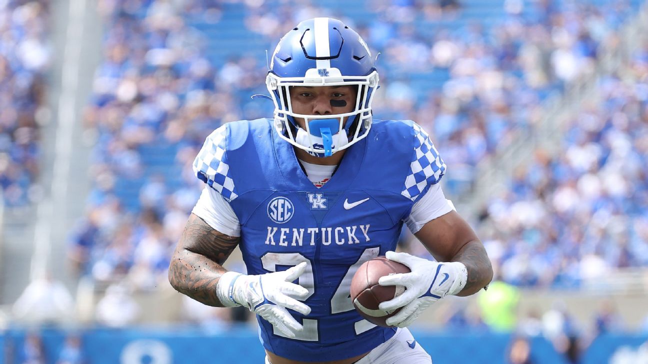 Ramon Jefferson: Kentucky RB returns from ACL injury