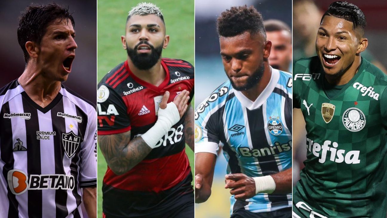 Las 10 grandes estrellas Brasileirao