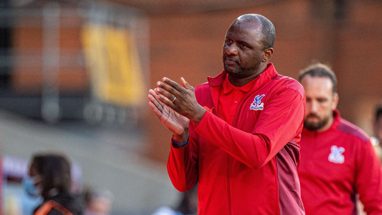 Vieira can underline Arsenal s decline when he brings Palace to the Emirates