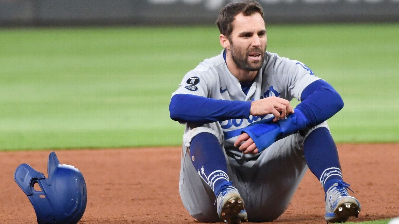 Just a bad read on my part' -- Chris Taylor's baserunning blunder added to  Dodgers' downfall in NLCS opener - ESPN