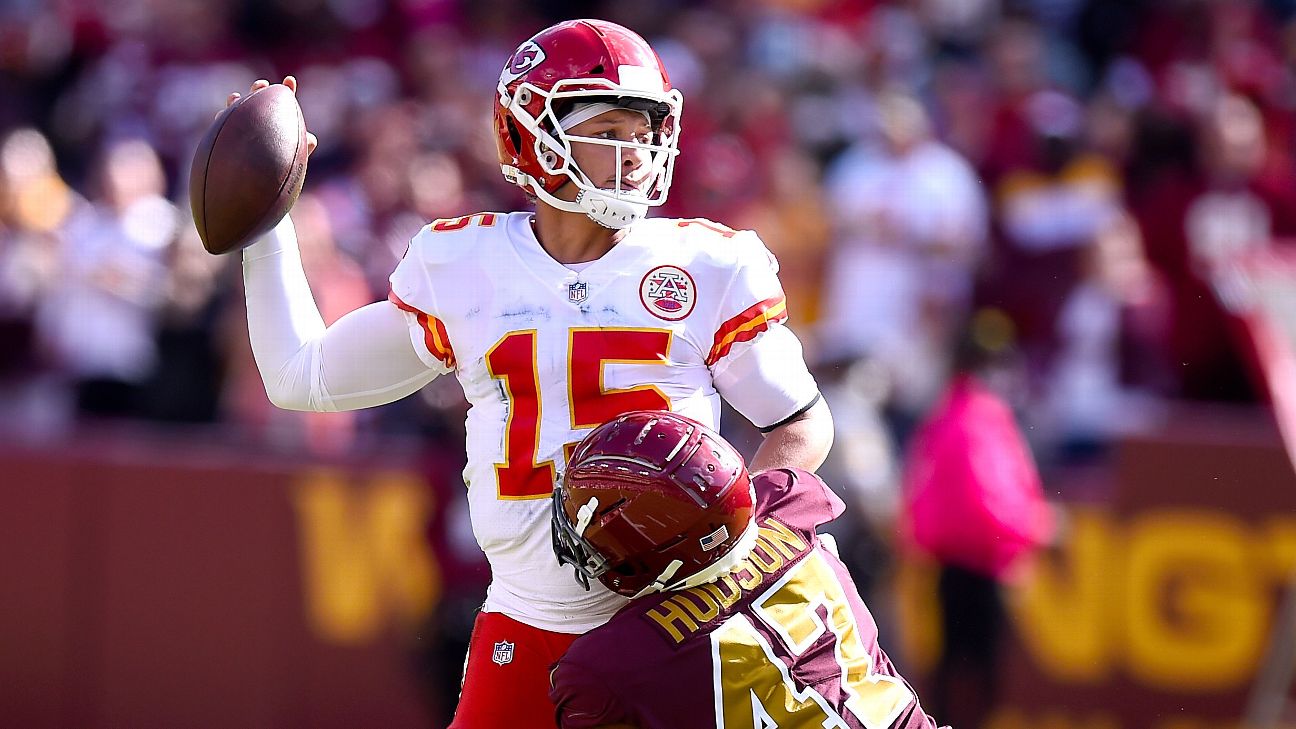 Patrick Mahomes eventually makes enough plays for Chiefs to save OT win  over Titans