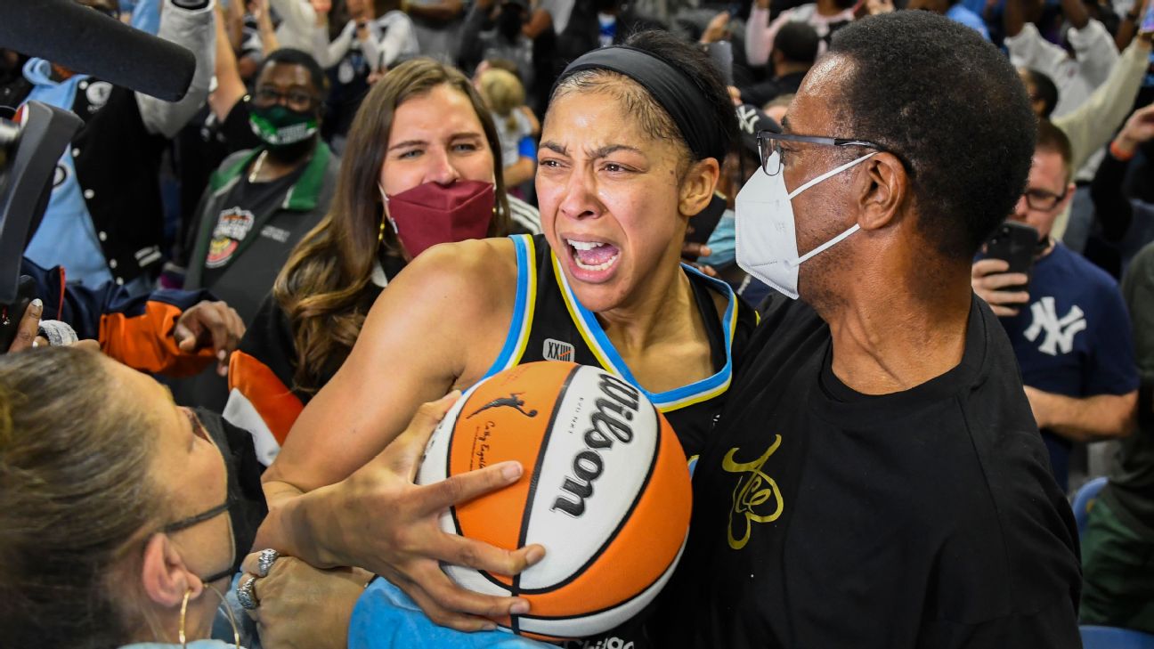 Social reaction Candace Parker, Courtney Vandersloot lead Chicago Sky