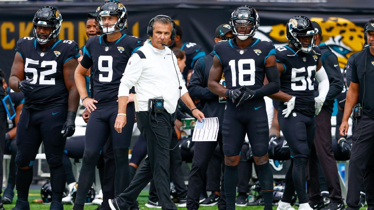 Jacksonville Jaguars coach Urban Meyer not interested in leaving