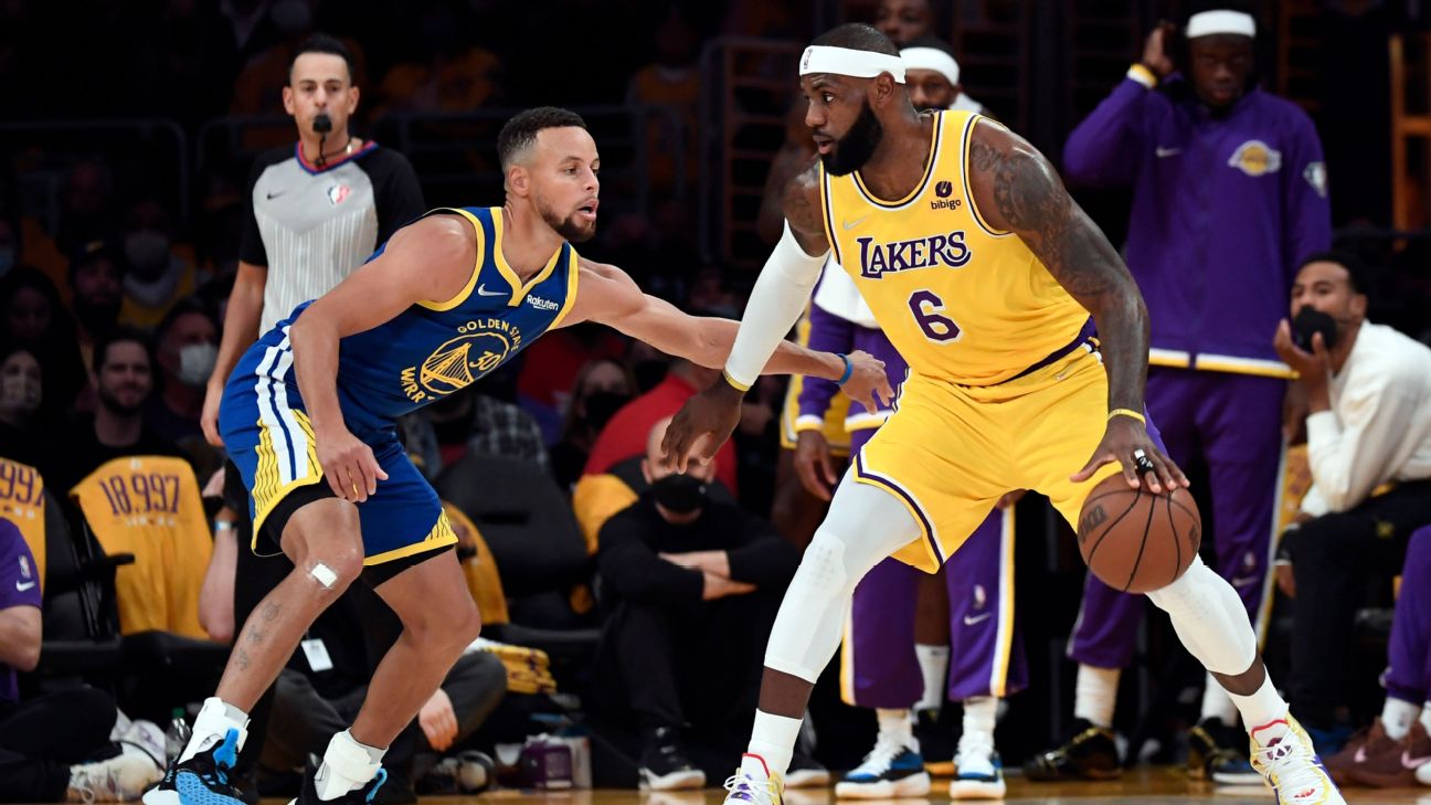 Lakers Take on New-Look Warriors Monday at Staples Center