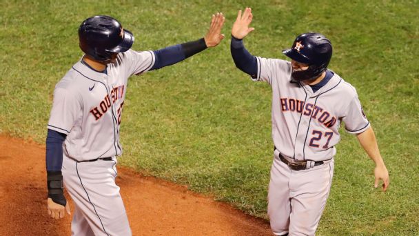 Carlos Correa joins TBS coverage for Astros-Mariners ALDS Game 2