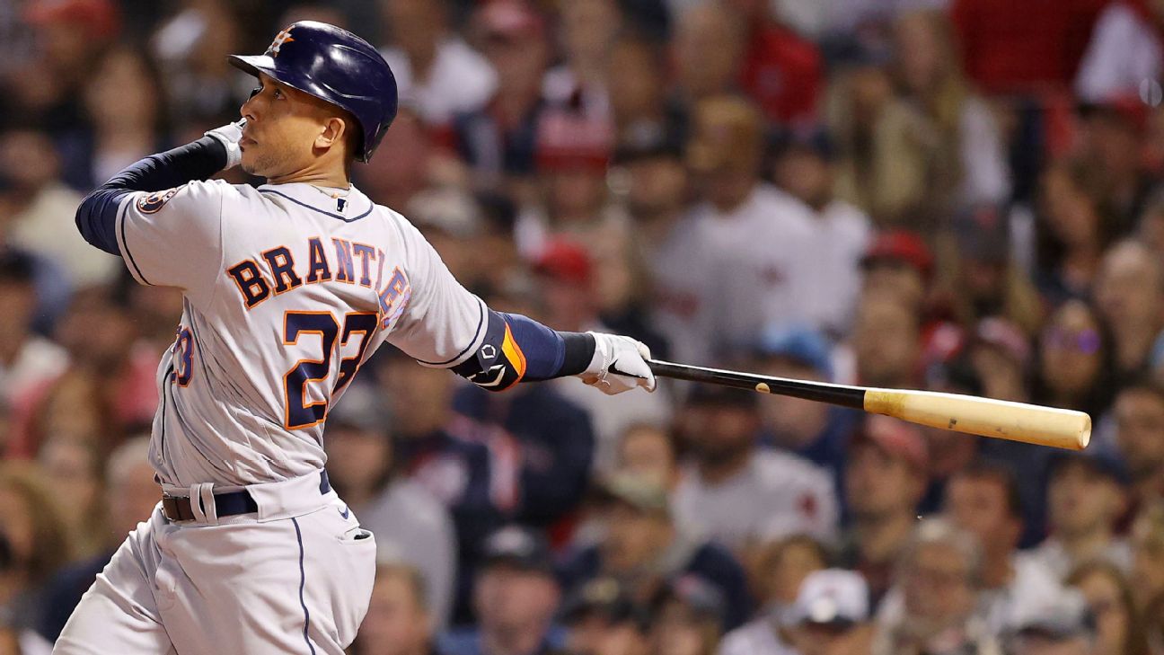 MLB News: Michael Brantley re-signs with Astros - Beyond the Box Score