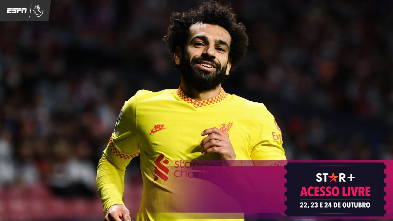 Salah pode atingir marca histórica em duelo entre Liverpool e