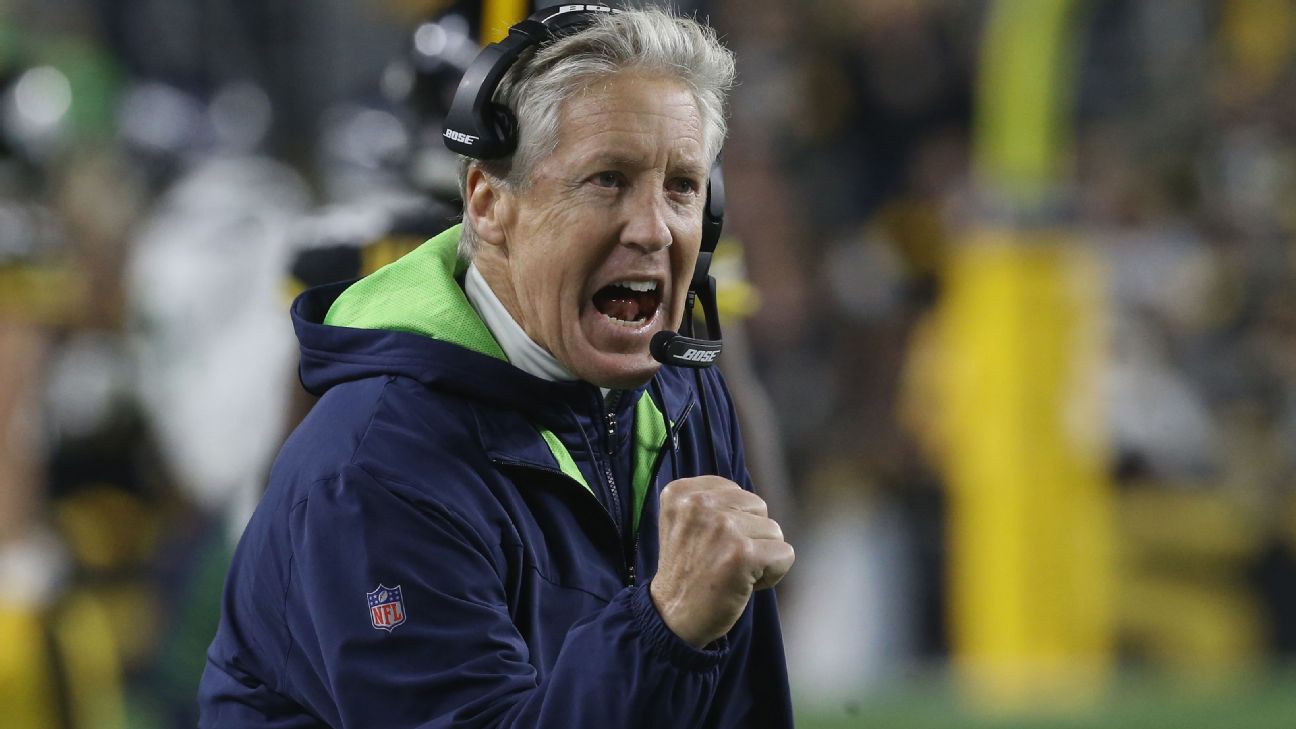 No Russell Wilson, bad defense and 2-4 start -- Seattle Seahawks coach Pete  Carroll faces toughest challenge