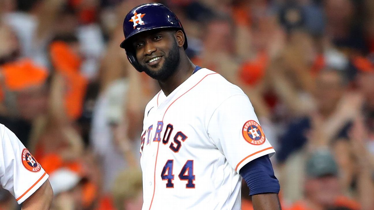 Houston Astros are tight-lipped on Yordan Alvarez's whereabouts