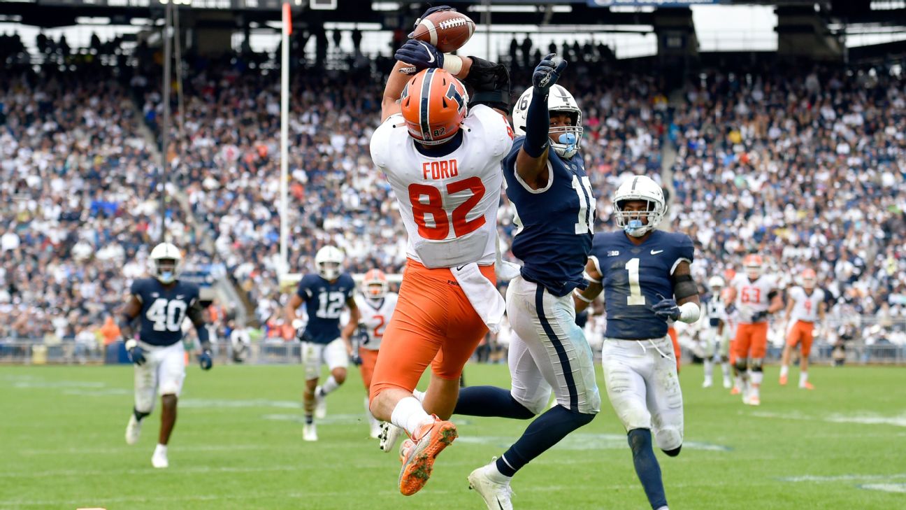 Penn State shoots for third win this season over Illinois – NBC