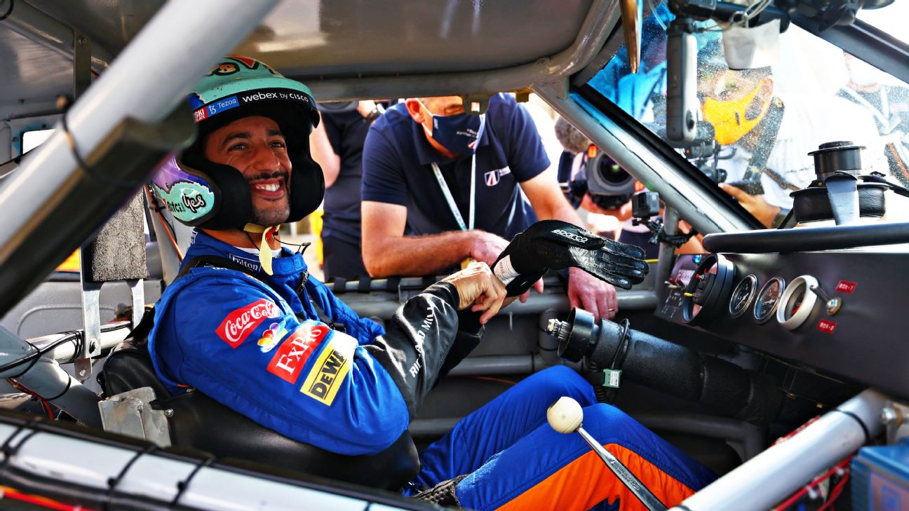 Daniel Ricciardo 'Finally' Attends NASCAR Race, Meets Dale Earnhardt Jr. 