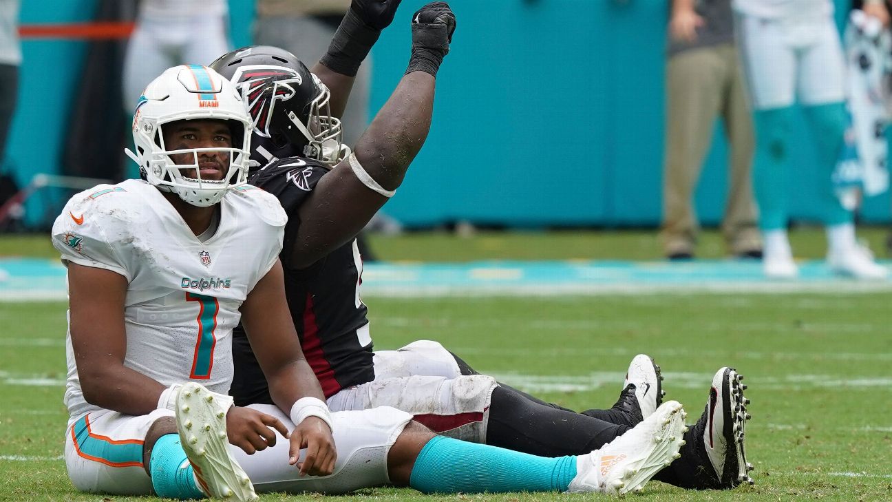 Dolphins vs. Ravens score, takeaways: Tua Tagovailoa tosses six