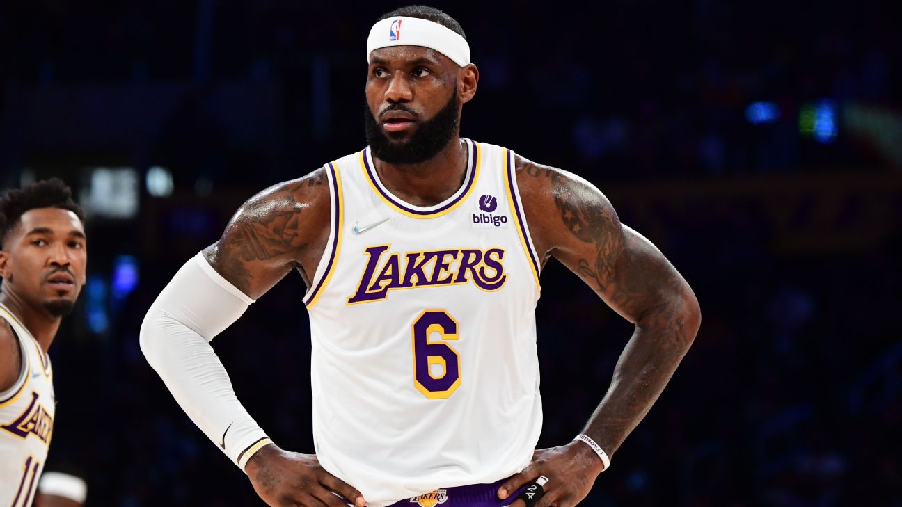 Lakers' LeBron James to go without social justice message on jersey - ESPN