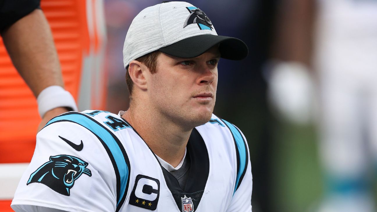 Sources: Panthers acting as if Darnold out for '21