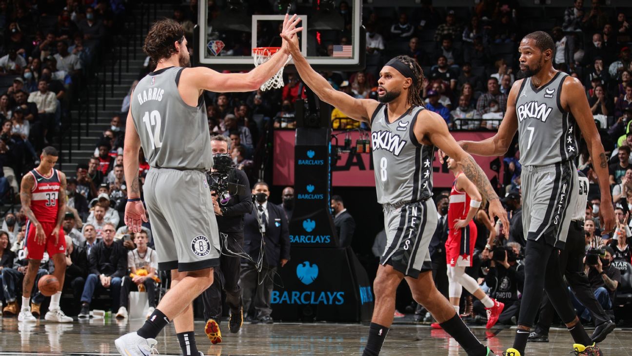 NBA: Brooklyn Nets defeat Wizards, Patty Mills 21 points, Kevin