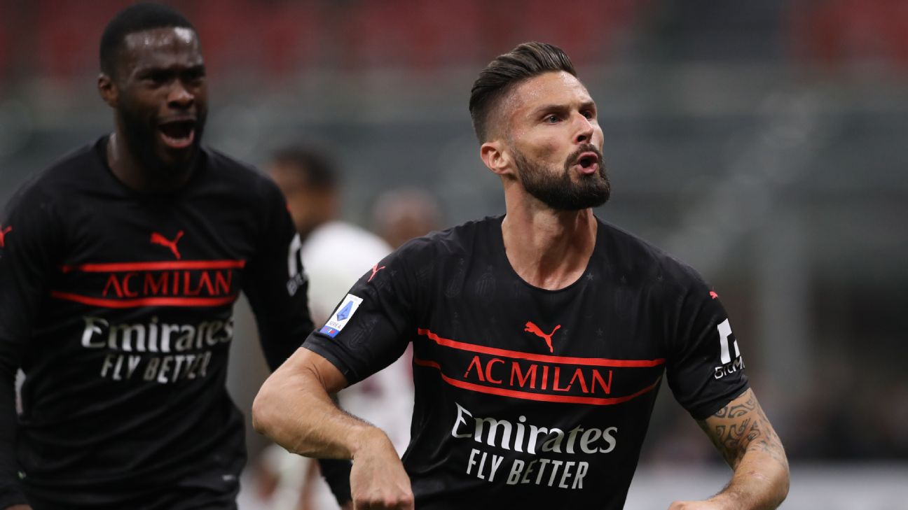 Giroud: “The Scudetto looks beautiful on this shirt, we are doing