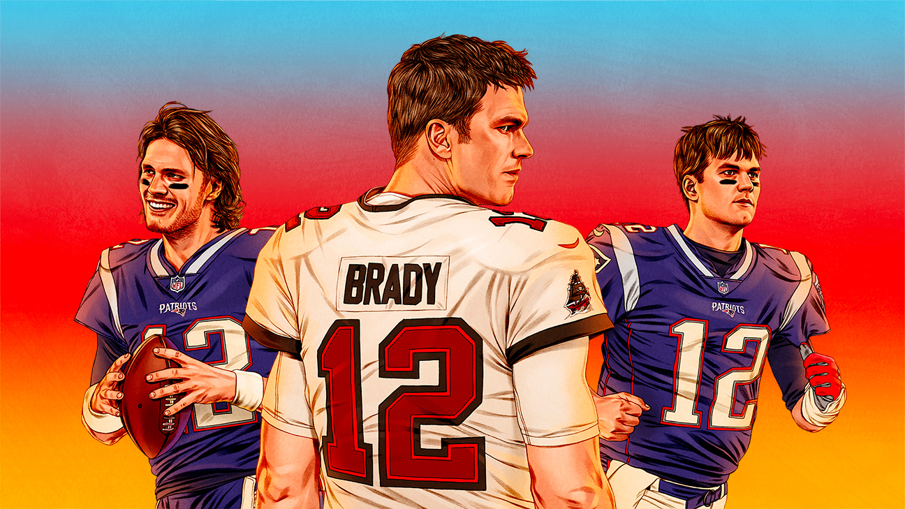 Tom Brady through the years