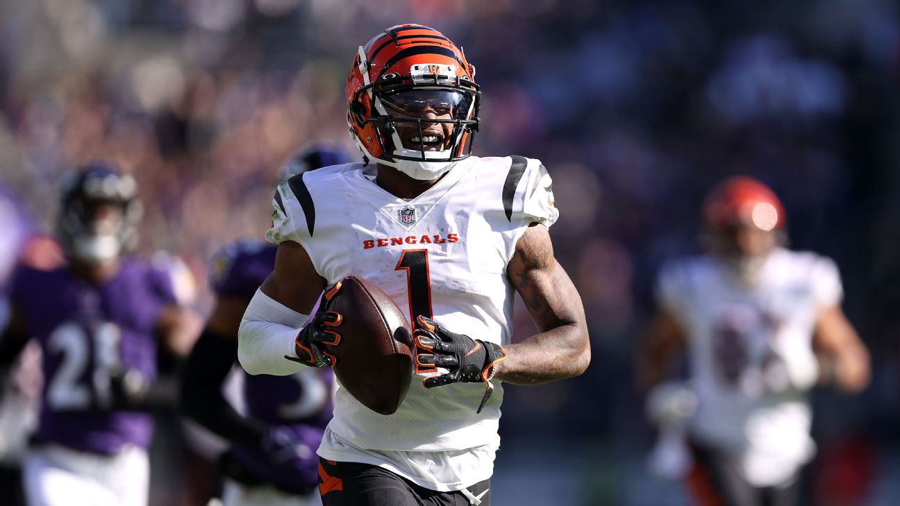 NFL rookie rankings 2021 Our top 10 firstyears, Ja'Marr Chase's