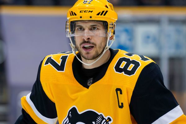 Crosby back from COVID-19 list, to play vs. Caps
