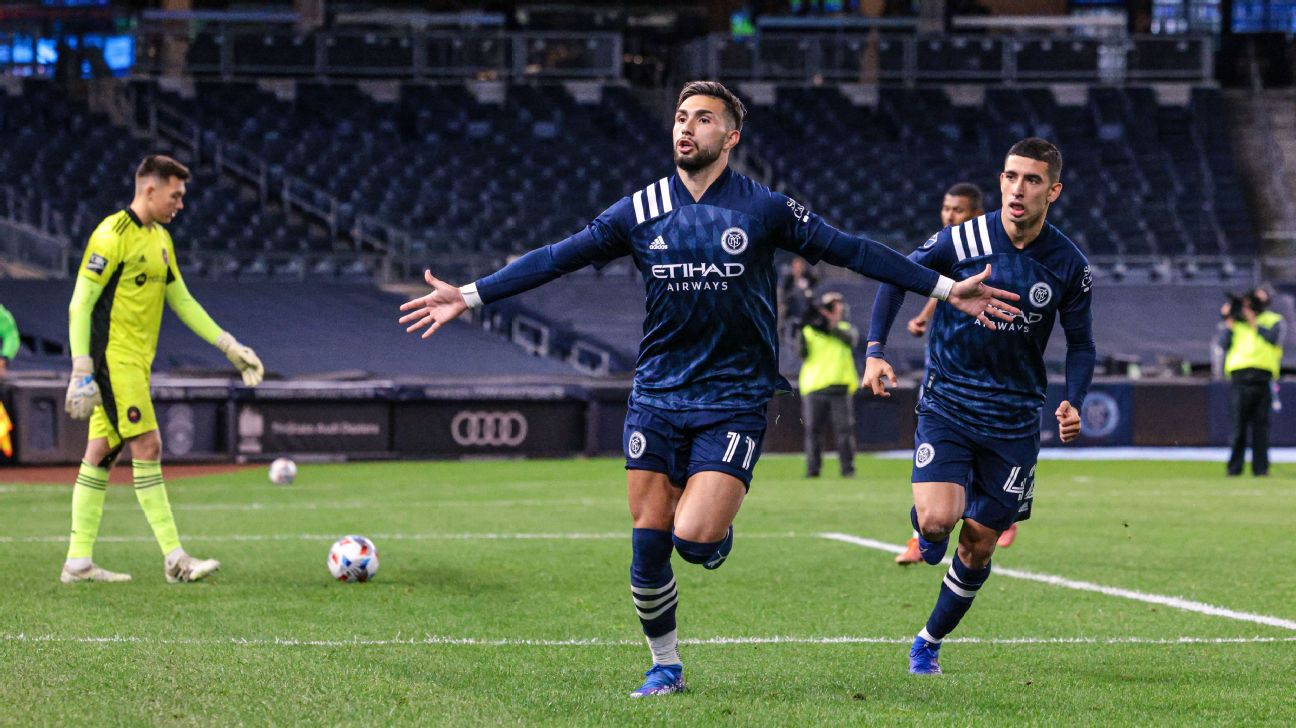 Valentin Castellanos Goal Lifts NYCFC Past Fire ABC7 Chicago
