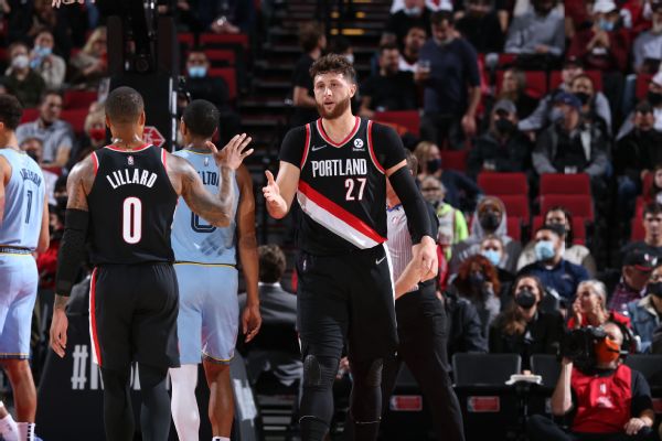 Nurkic sticking with Blazers on 4-year, $70M deal